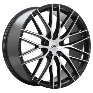 Dai Alloys – Rennsport – Black – 17″x7″ 45mm – Summer Wheels – DW8317002A